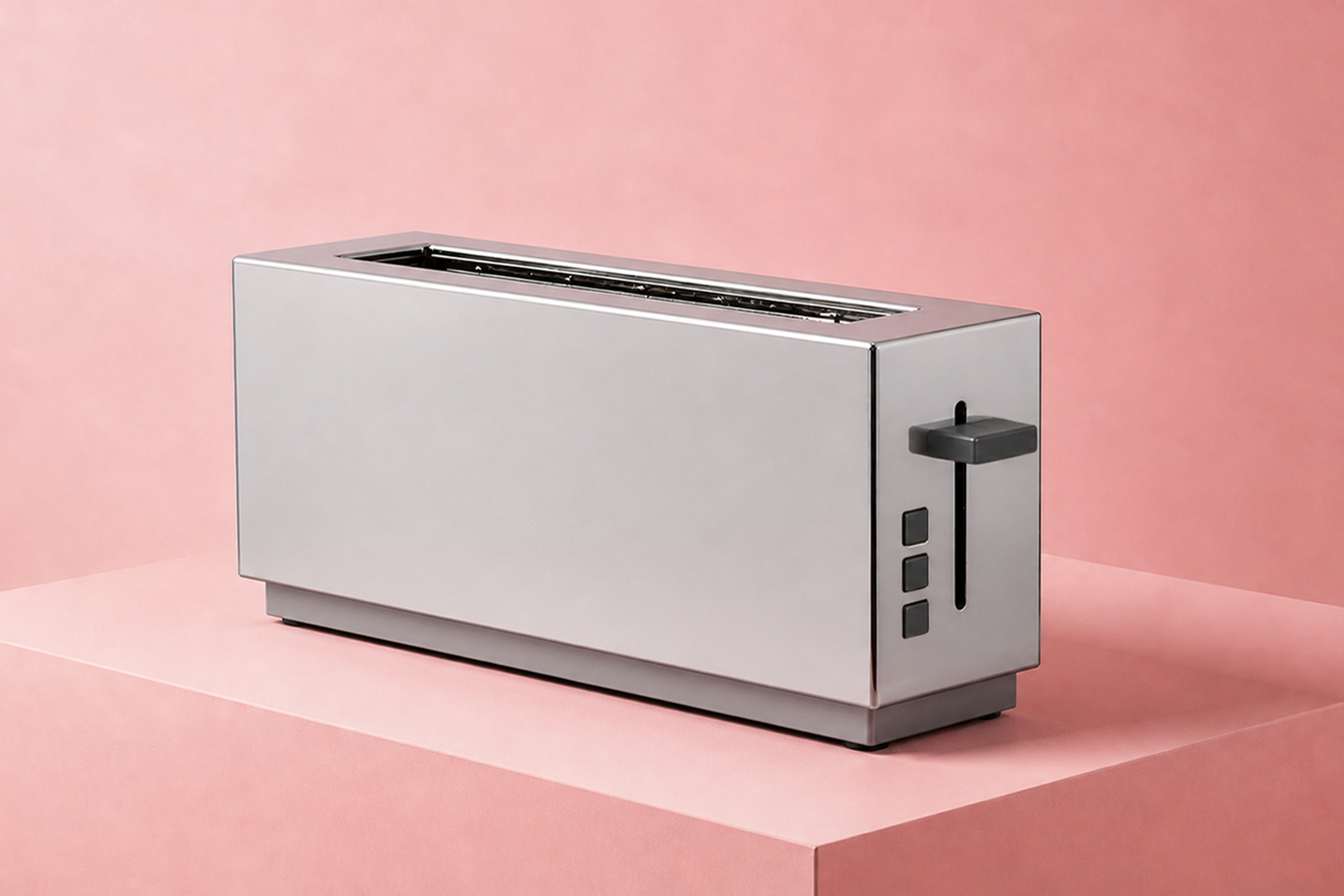 Tosta toaster in Steel finish